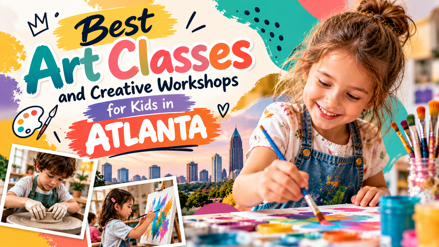 Best Art Classes and Creative Workshops for Kids in Atlanta