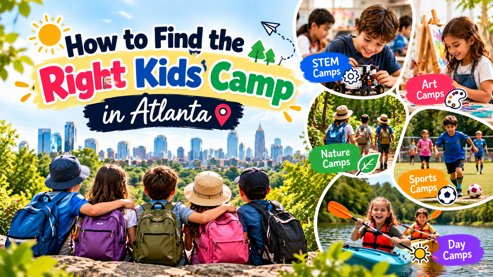 How to Find the Right Kids Camp in Atlanta