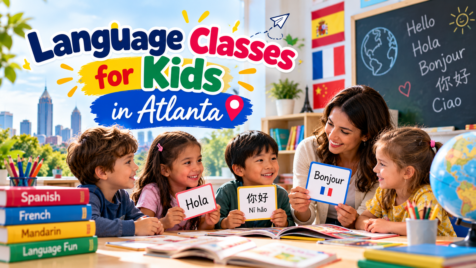 Language Classes for Kids in Atlanta: What Parents Can Explore