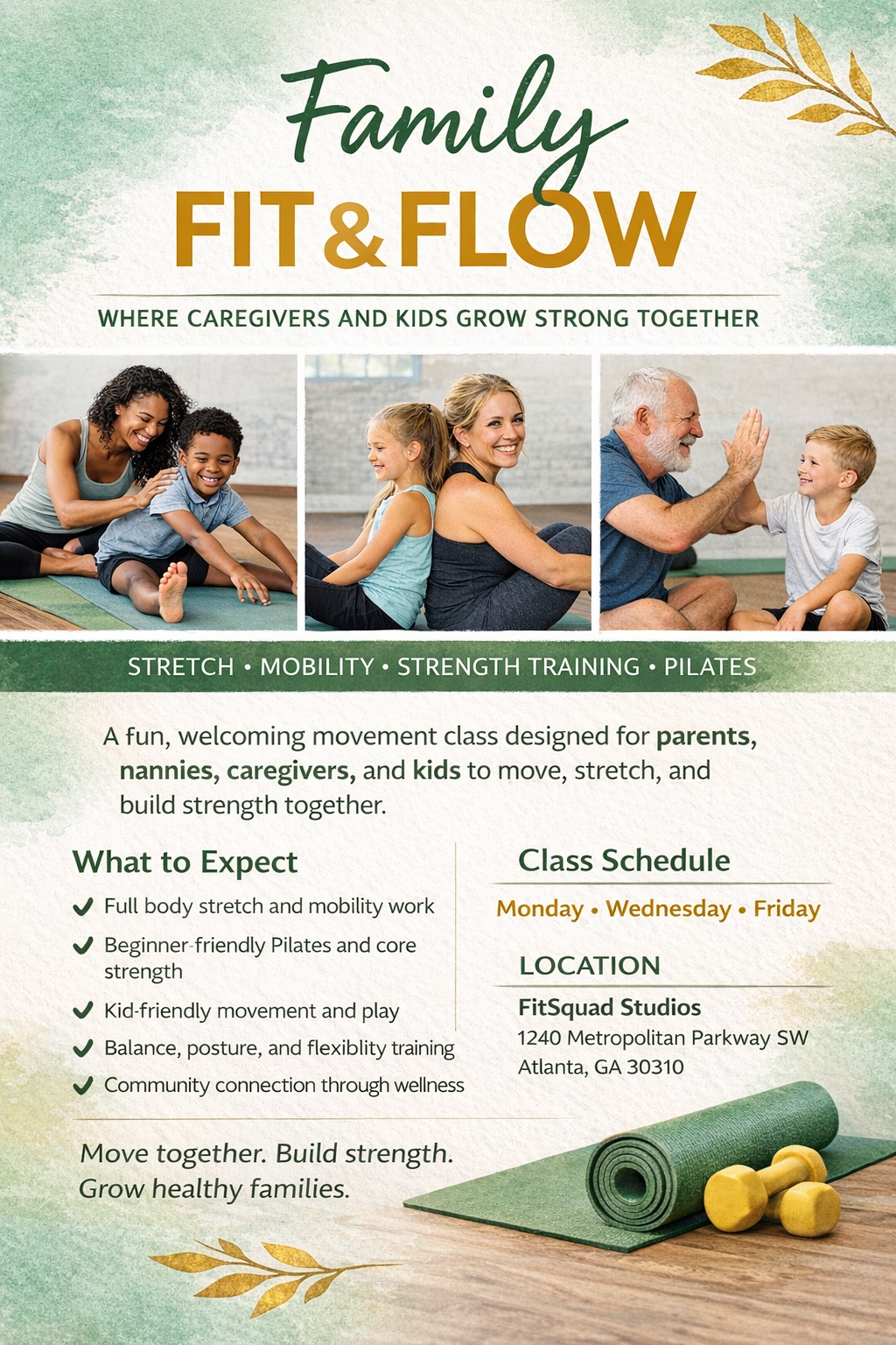 Family, Fit, and Flow 